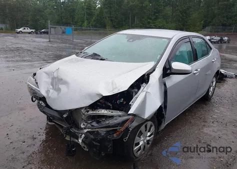 2019 Toyota Corolla L из США, поврежденный, VIN 2T1BURHE7KC140699